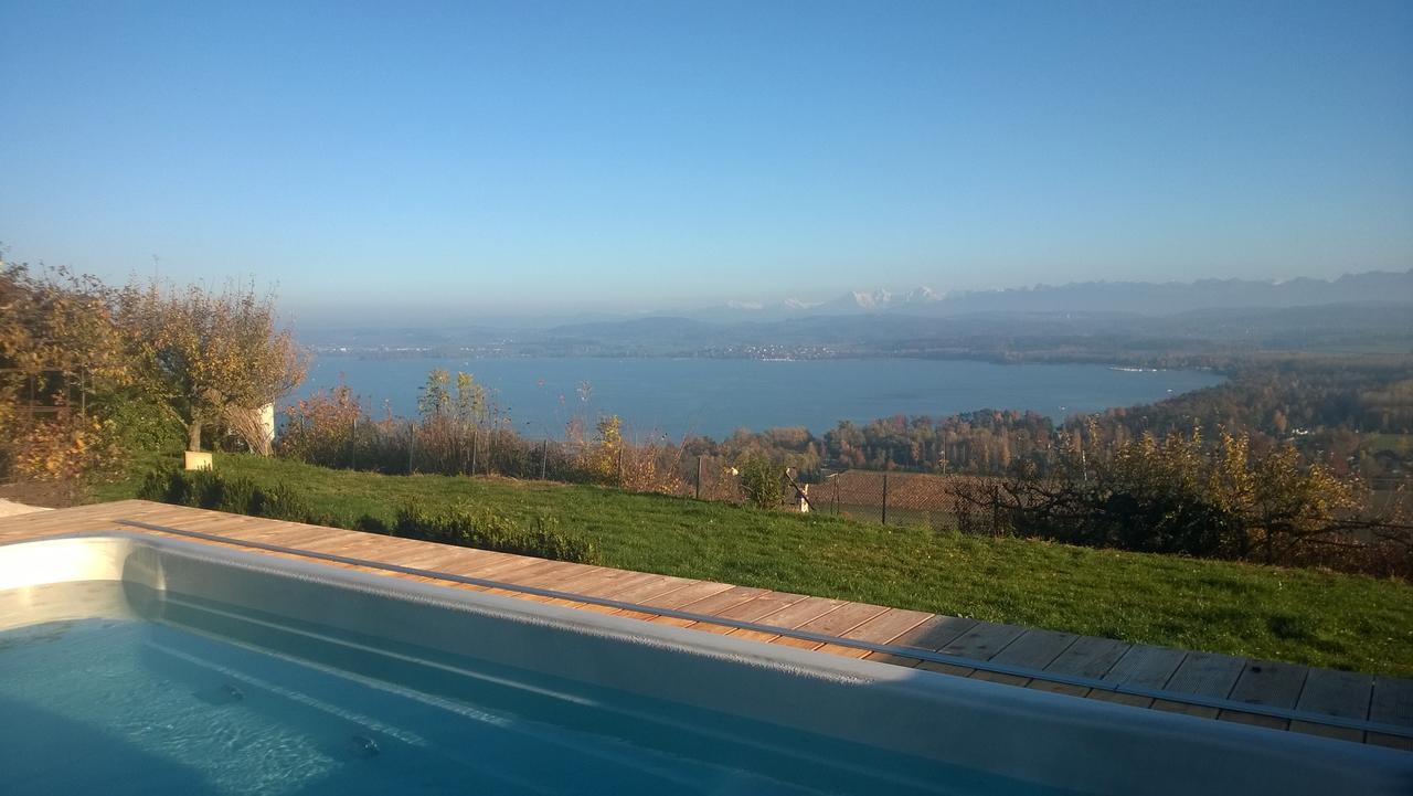 Bed and Breakfast Swiss Borzoi House Vully-les-Lacs Екстер'єр фото